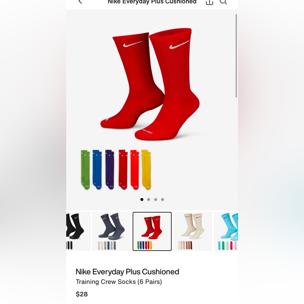 Nike Training Socks
